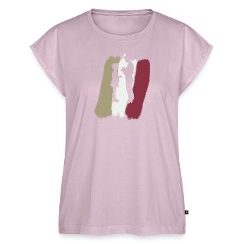 Enseignant à l’école primaire - Haut bio Premium Femme - rose poudré - Devant - AI Model Female 172 light (172cm)