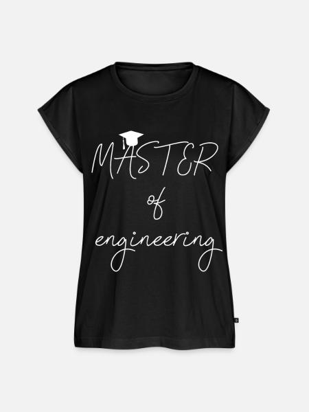 Master of engineering - Frauen Premium Bio Top - Schwarz