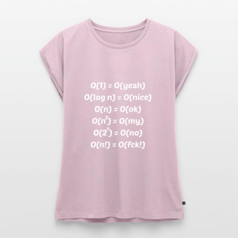 Algorithm complexity Funny programmer Women’s Premium Organic Top