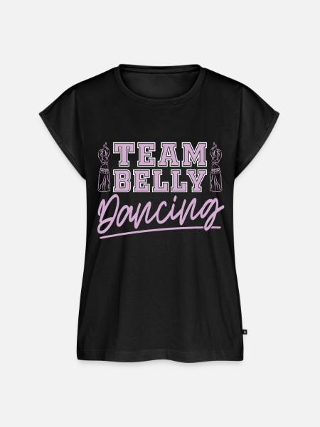 Team-bauchtanz Für Bauchtänzerin - Frauen Premium Bio Top - Schwarz
