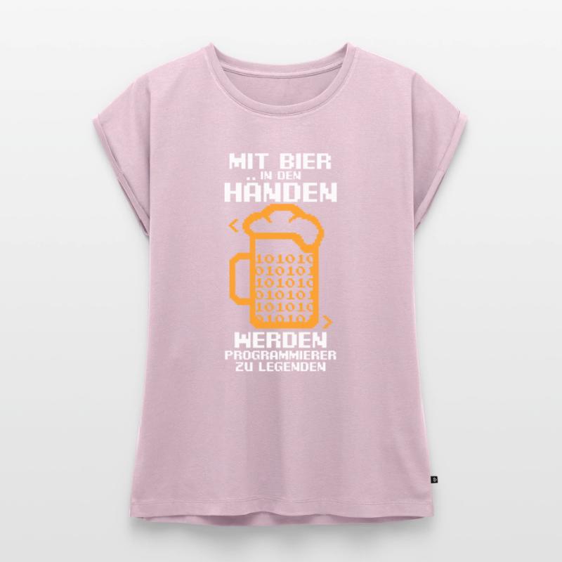 Programmieren Bier Entwickler Coder Programmierer Frauen Premium Bio Top