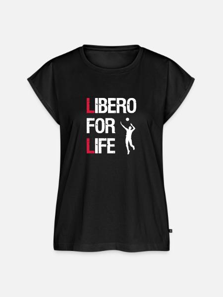 Libero for Life - Frauen Premium Bio Top - Schwarz