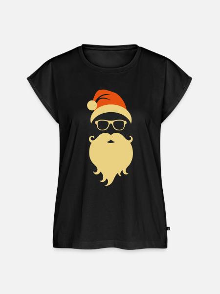 Cool Santa - Frauen Premium Bio Top - Schwarz
