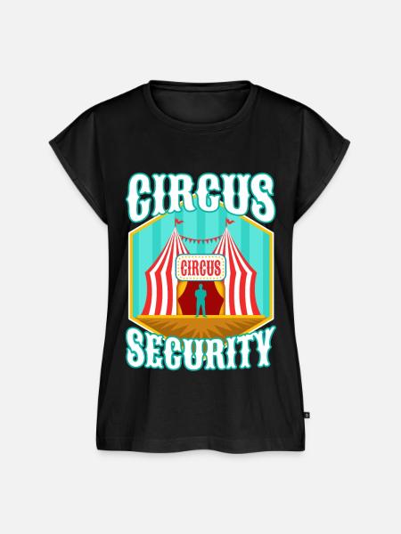 Circus security - Frauen Premium Bio Top - Schwarz