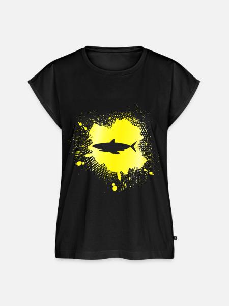 Hai - Frauen Premium Bio Top - Schwarz
