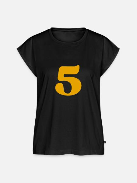 5 - Frauen Premium Bio Top - Schwarz