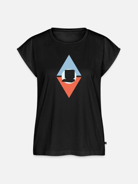 Computer Gamer Tech - Frauen Premium Bio Top - Schwarz