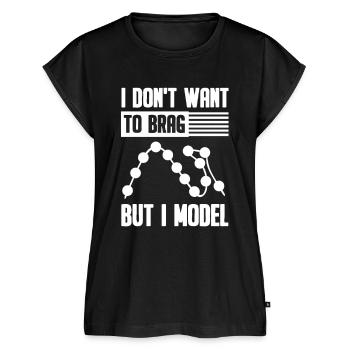 Data Science Analyst Data Scientist - Frauen Premium Bio Top - Schwarz - Vorne - AI Model Female 172 light (172cm)