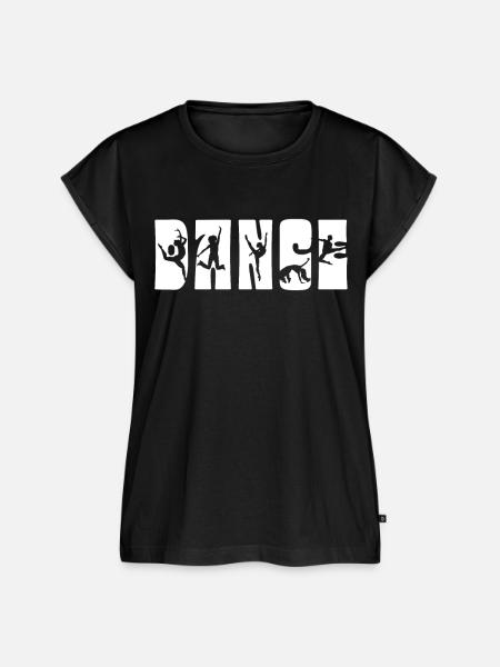 Tanzen Tänzer Tanz - Frauen Premium Bio Top - Schwarz
