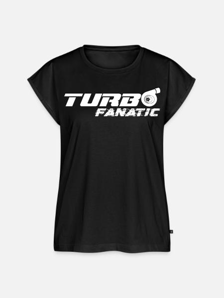 Turbo - Frauen Premium Bio Top - Schwarz