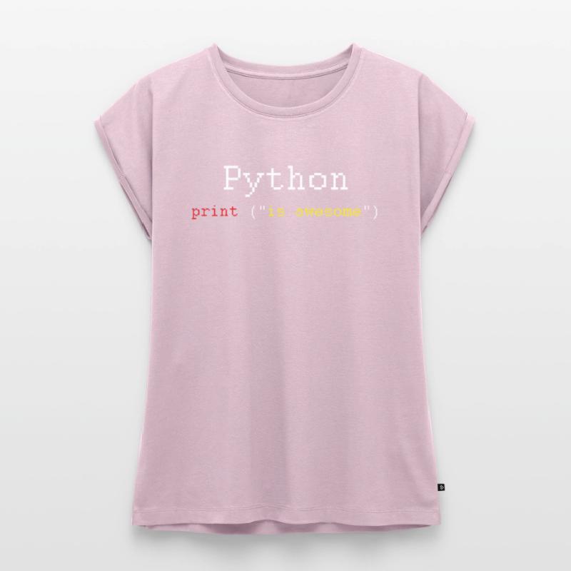Python HTML Sprachcodierer Codierungsprogrammierer Geschenk Frauen Premium Bio Top