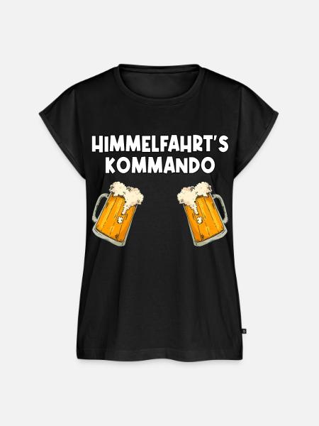 Christi Himmelfahrt Junggesellenabschied Geschenk - Frauen Premium Bio Top - Schwarz