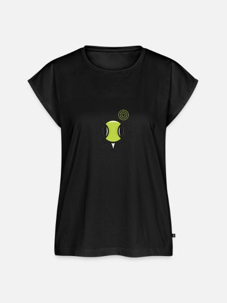ant - Frauen Premium Bio Top - Schwarz