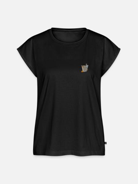 Asian foodbox - Frauen Premium Bio Top - Schwarz