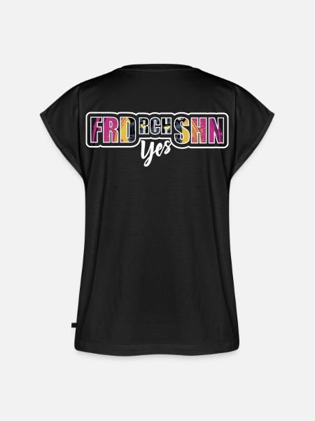 Freiheitsstolz Stadtcollage - Frauen Premium Bio Top - Schwarz