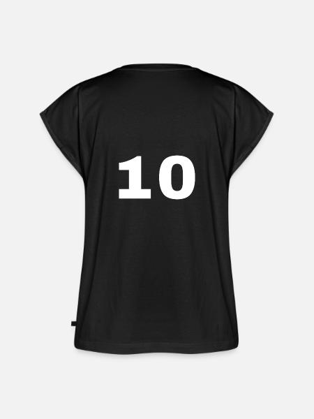 10 - Frauen Premium Bio Top - Schwarz
