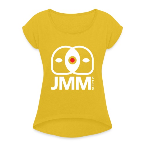 JMMates - Maglietta da donna con risvolti