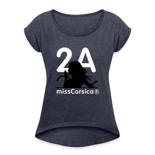 missCorsica 2A - T-shirt à manches retroussées Femme