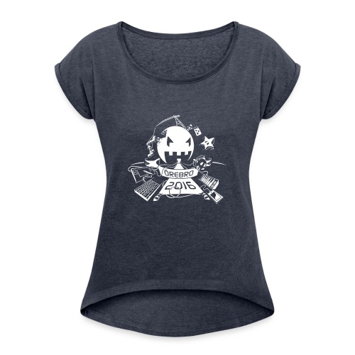 Castle Game Jam 2016 - Women's T-Shirt with rolled up sleeves