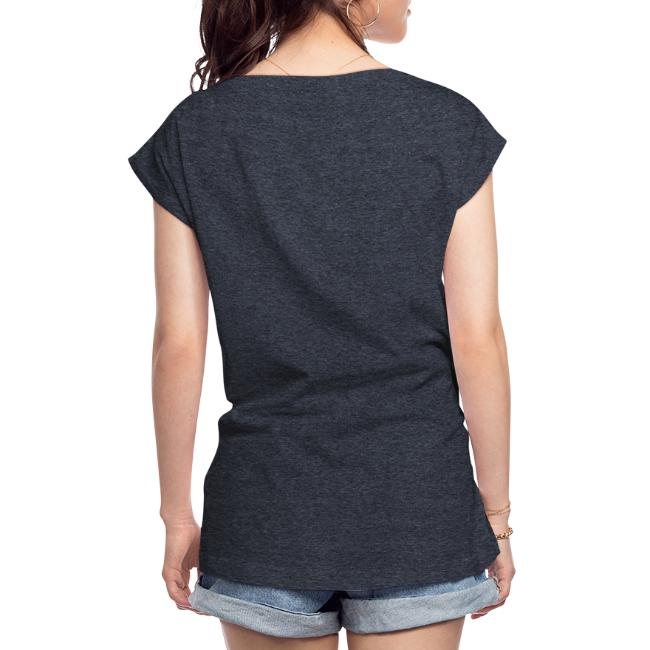 Vorschau: Fuxdeiflswüd - Frauen T-Shirt mit gerollten Ärmeln