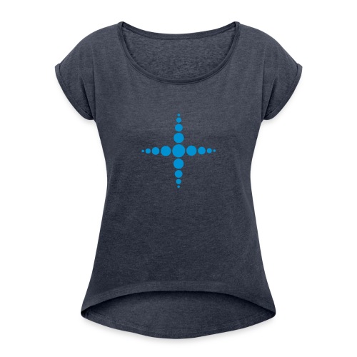 Clock - Women's T-Shirt with rolled up sleeves