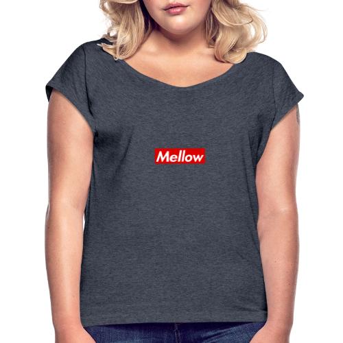 Mellow Red - Women's T-Shirt with rolled up sleeves
