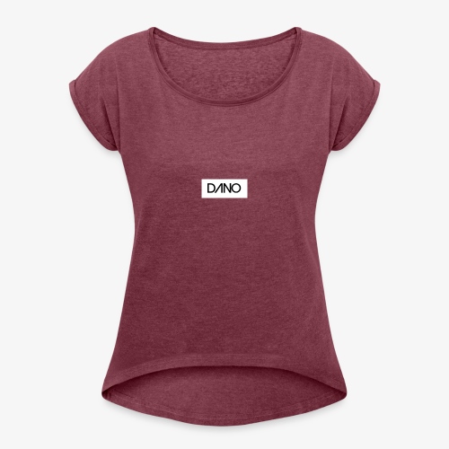 dano - Vrouwen T-shirt met opgerolde mouwen