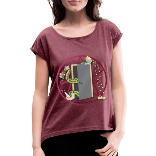 Save Some For Me - Women's T-Shirt with rolled up sleeves