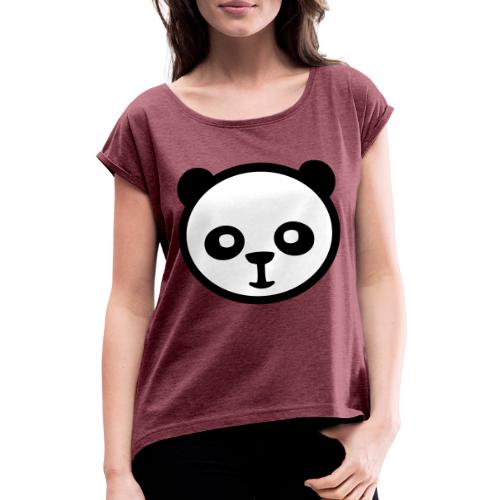 Panda, Panda gigante, Panda gigante, Orso di bambù - Maglietta da donna con risvolti