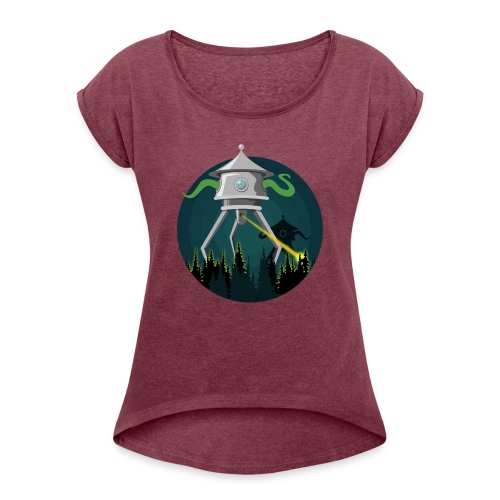 Alieni - La guerra dei mondi - H. G. Wells - Maglietta da donna con risvolti