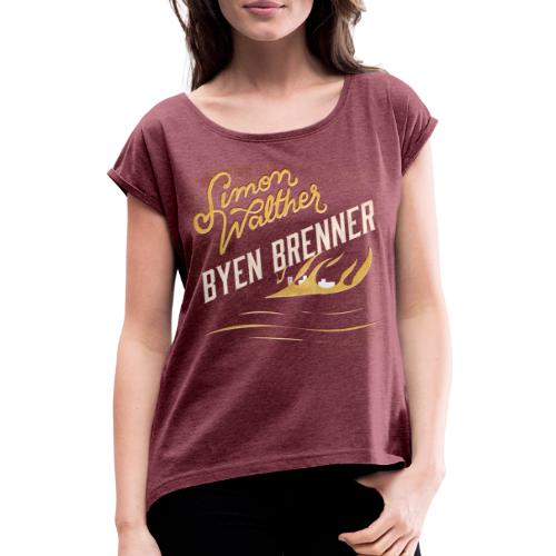 Simon Walther as Brenner Village - Women's T-Shirt with rolled up sleeves