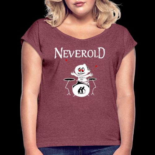 LOGO NEVEROLD - T-shirt à manches retroussées Femme