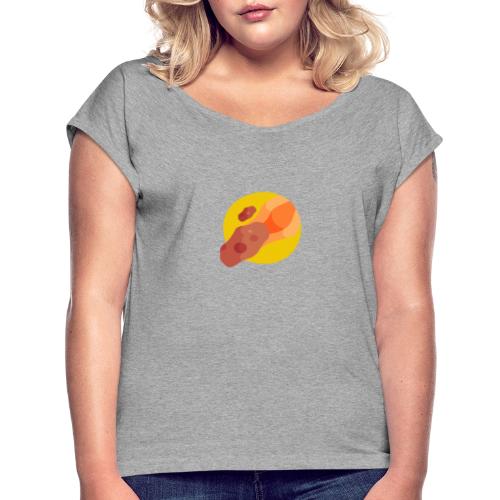 Asteroide - Camiseta con manga enrollada mujer