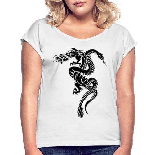 Dragon & serpent collection! Limited edition! - Maglietta da donna con risvolti