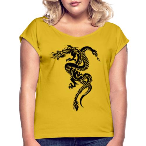 Dragon & serpent collection! Limited edition! - Maglietta da donna con risvolti