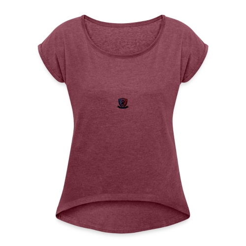 Relo Benzen - T-skjorte med rulleermer for kvinner