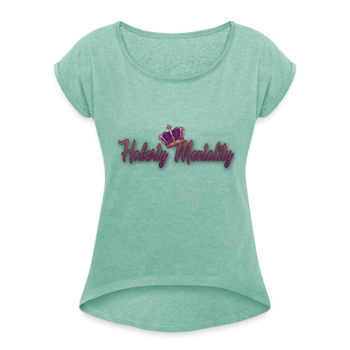 Haberty Mentality - T-shirt à manches retroussées Femme