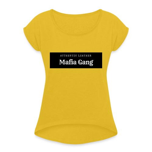 Mafia Gang - Nouvelle marque de vêtements - T-shirt à manches retroussées Femme