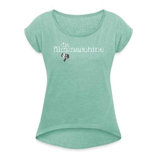 Style, baby - Frauen T-Shirt mit gerollten Ärmeln