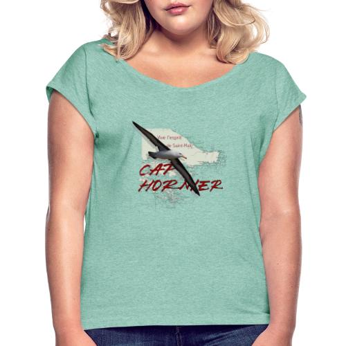 caphornier - Frauen T-Shirt mit gerollten Ärmeln