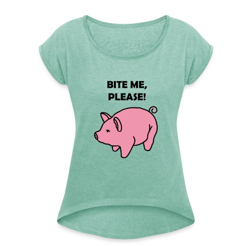 pig PH - T-shirt à manches retroussées Femme
