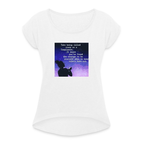 Pegasus - Dame T-shirt med rulleærmer