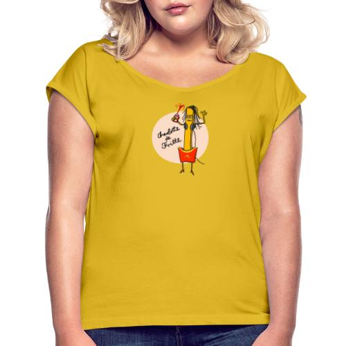 Charlotte de Fritte - Frauen T-Shirt mit gerollten Ärmeln