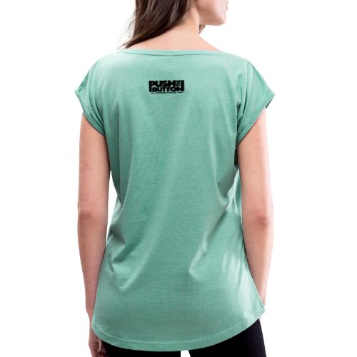ptb_logo_2010 - Women's T-Shirt with rolled up sleeves