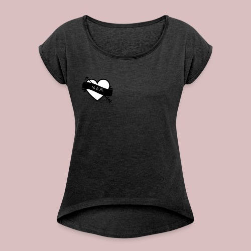 MOM - Women's T-Shirt with rolled up sleeves