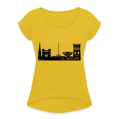 Lu skyline de Terni - Maglietta da donna con risvolti