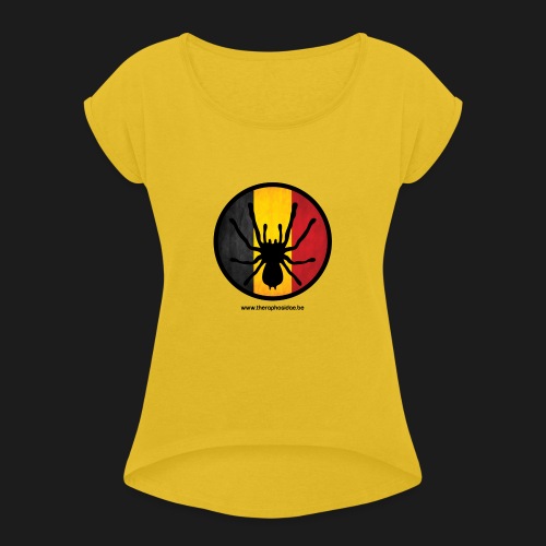Official - Women's T-Shirt with rolled up sleeves