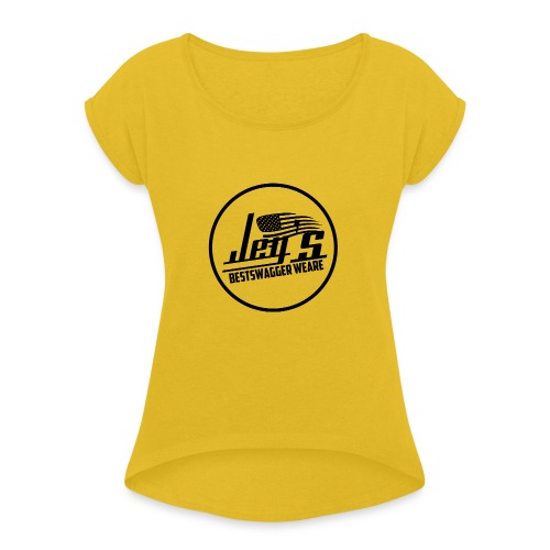 LOGO JEY S PNG - T-shirt à manches retroussées Femme