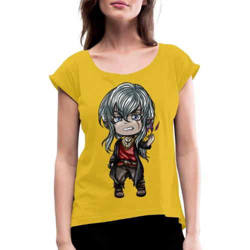 Oráculo Taylen Valérène Chibi - Camiseta con manga enrollada mujer