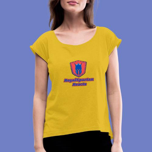 RoyalSpartan React - Women's T-Shirt with rolled up sleeves